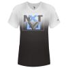 Women's V-Neck Ombre T-Shirt Thumbnail