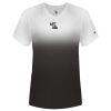 Women's V-Neck Ombre T-Shirt Thumbnail