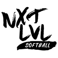 Unisex NXT LVL Softball White Performance Fleece Hoodie Design