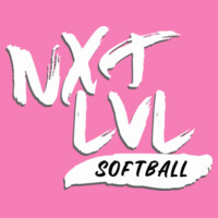 Unisex NXT LVL Softball Pink Hoodie Design