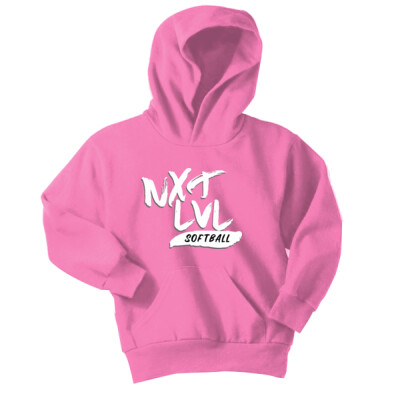 Youth NXT LVL Softball Pink Hoodie  Thumbnail